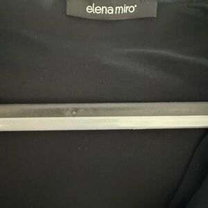 Elena Miro drape tunic - Italian size designer-Darkest Italian Navy